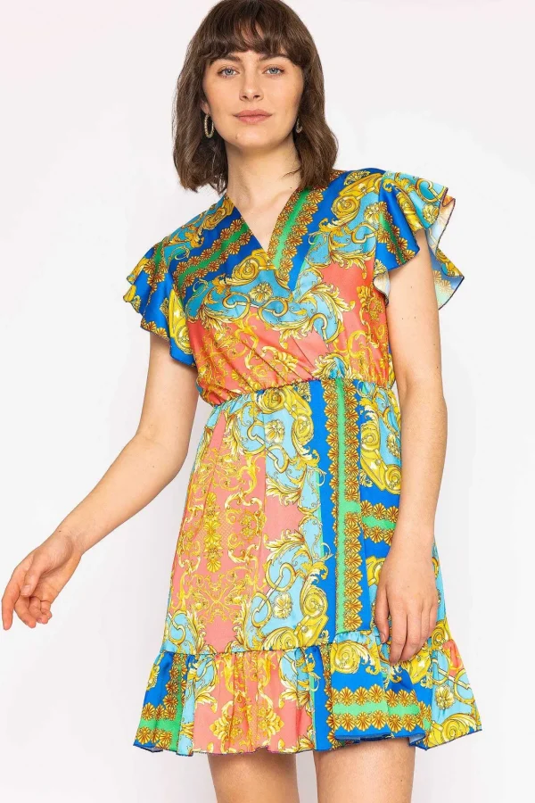 Cheryl Dress In Multi Print