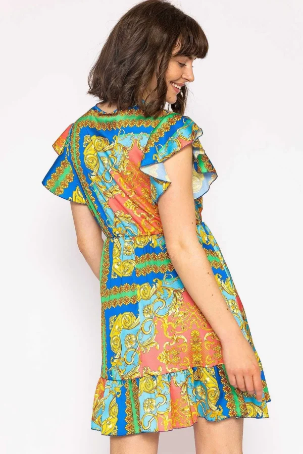 Cheryl Dress In Multi Print