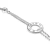 Childs Love Bracelet Clear Stones
