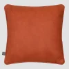 Chloe Orange Textured Cushion