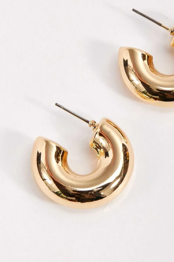 Chunky Hoop Earrings