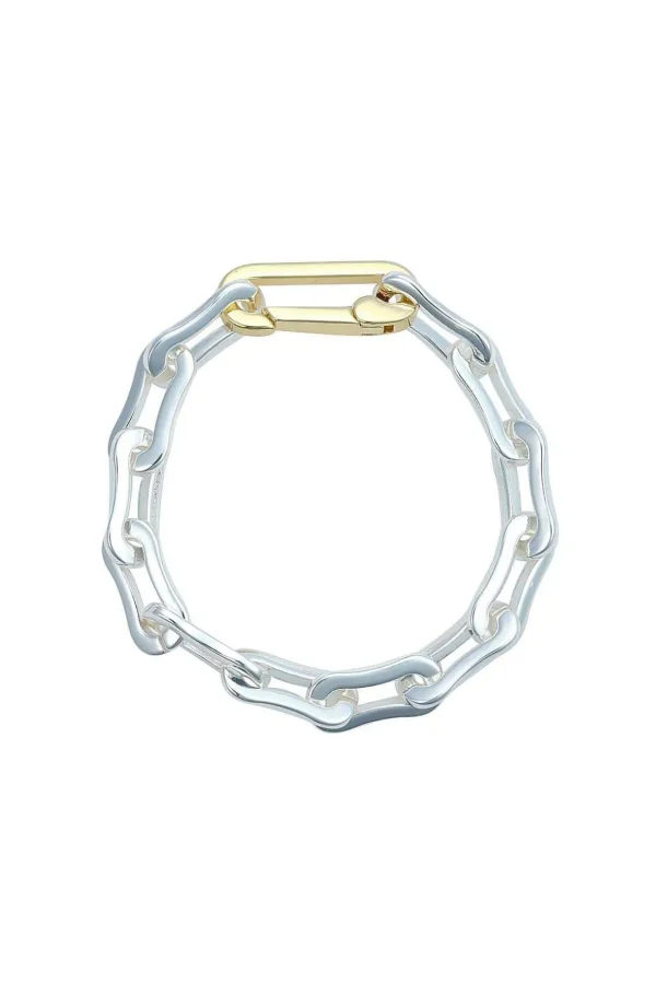 Chunky Mixed Metal Bracelet