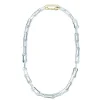 Chunky Mixed Metal Necklace