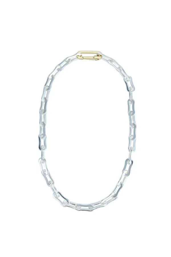 Chunky Mixed Metal Necklace