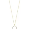Circle & T-Bar Pendant