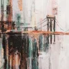 City Abstract Canvas Art