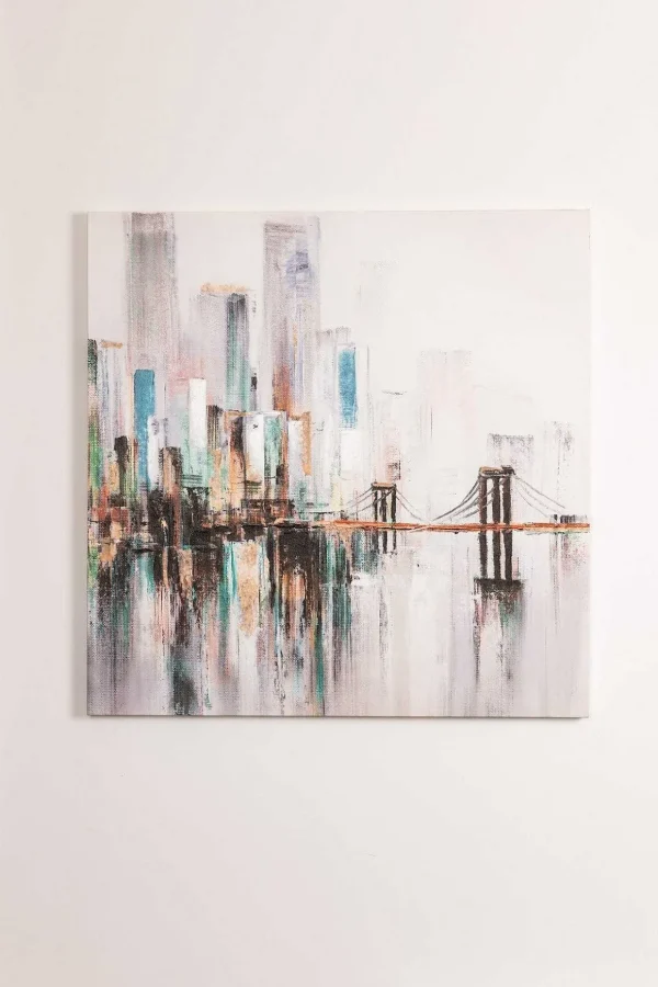 City Abstract Canvas Art
