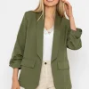 Classic Blazer In Khaki