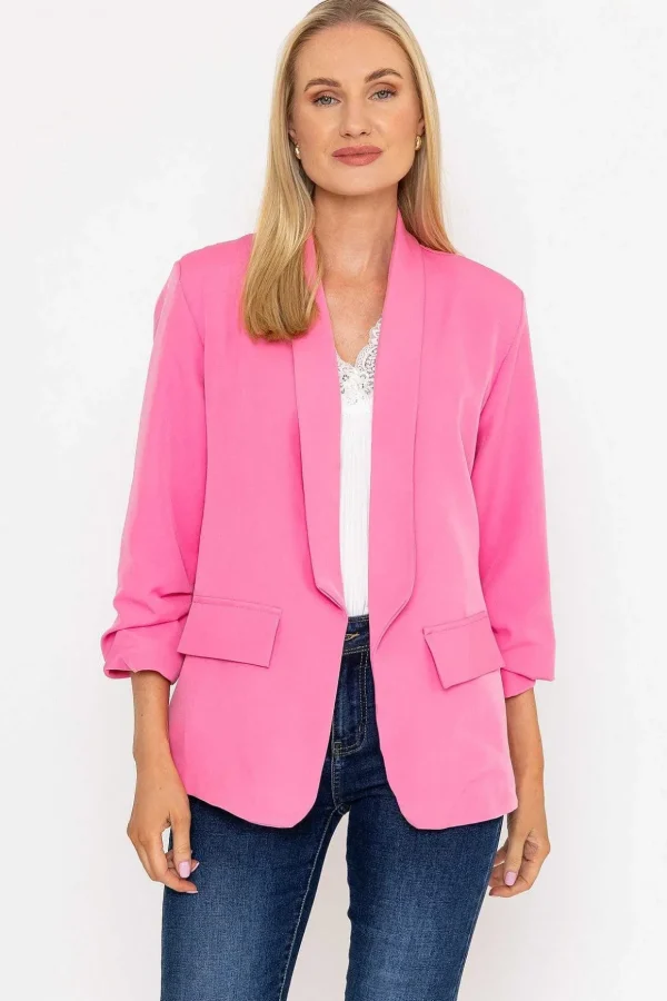 Classic Blazer In Pink
