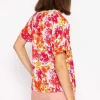 Collar Shirt In Floral Print