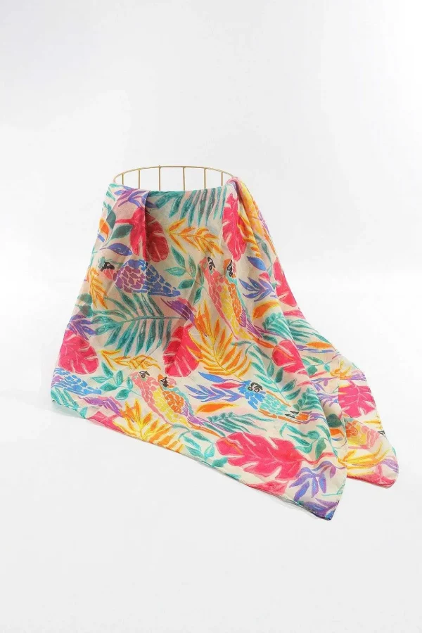 Colourful Bloom Scarf
