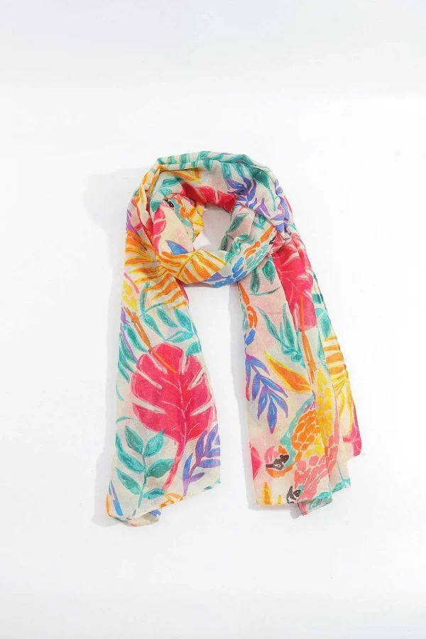 Colourful Bloom Scarf