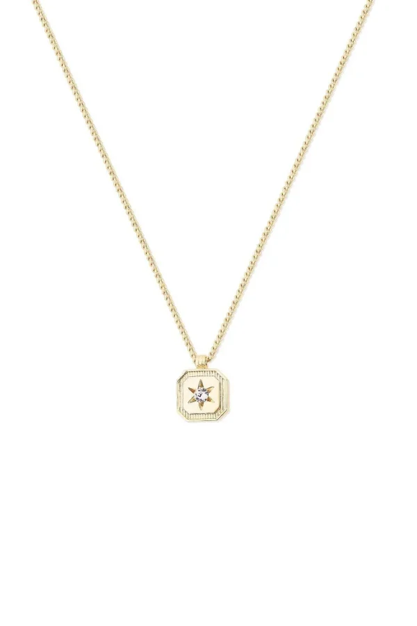 Compass Star Pendant Nacklace