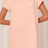 Cotton Nightdress In Peach