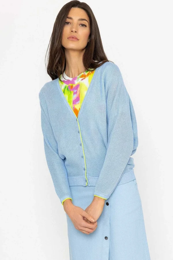 Cratt Cardigan In Blue