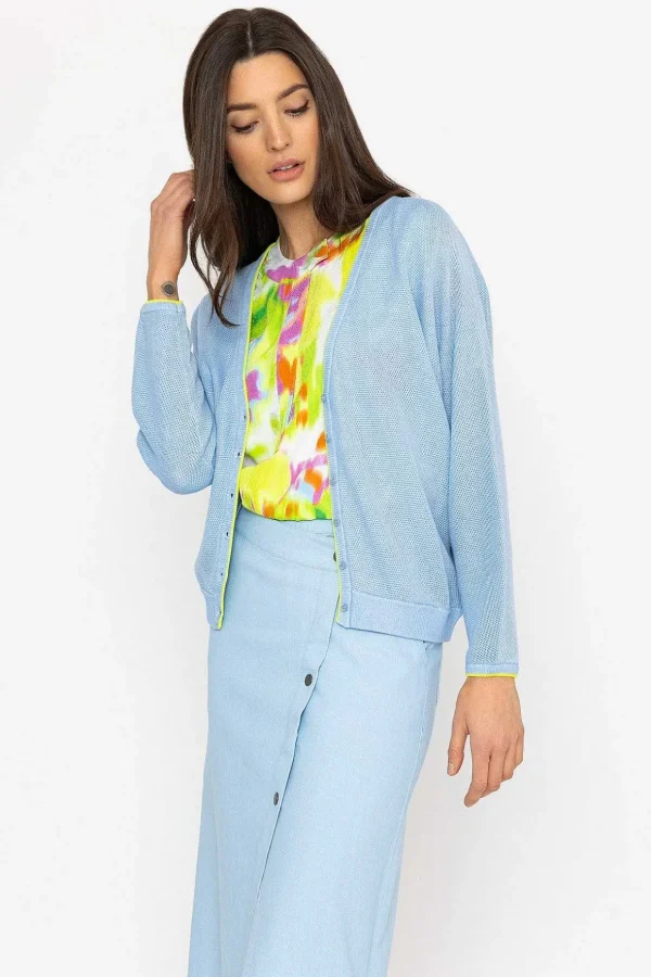 Cratt Cardigan In Blue