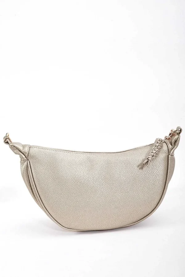 Crescent Crossbody In Gold