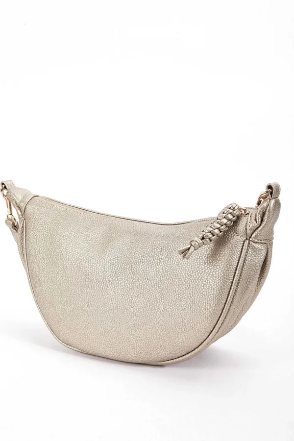 Crescent Crossbody In Gold