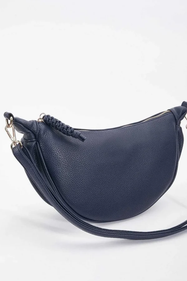 Crescent Crossbody In Navy
