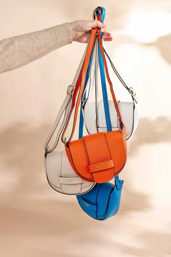 Crescent Crossbody In White