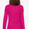 Crew Neck Cashmilon Knit In Pink