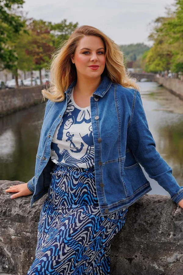 Cropped Denim Jacket