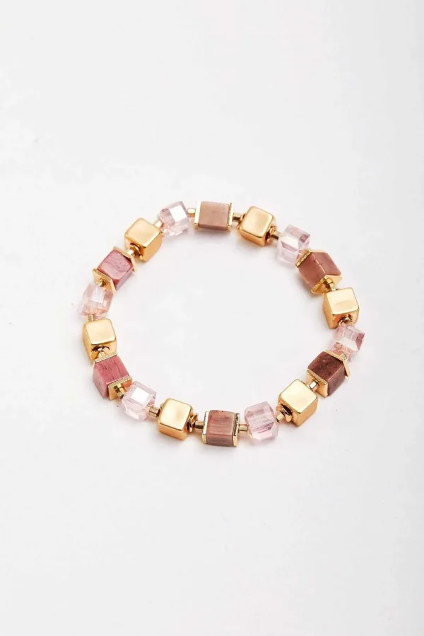 Cube Beaded Bracelet