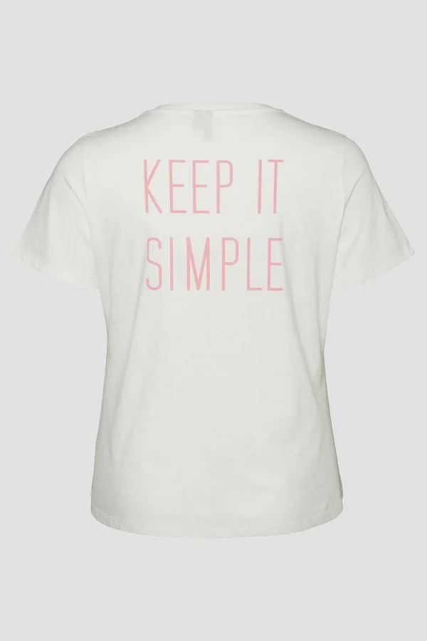 Curve - Lina T-Shirt In White