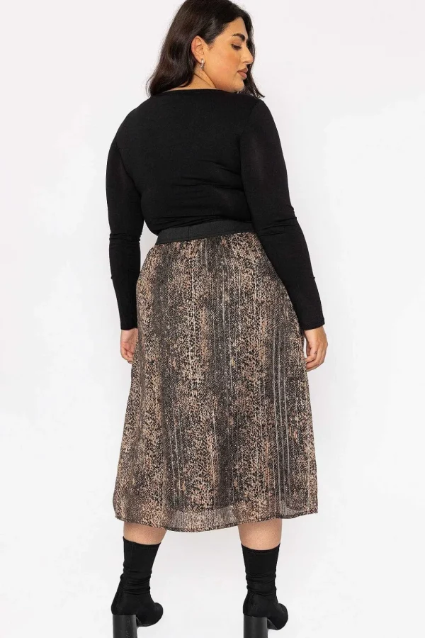 Curve - Nala 7/8 Skirt In Animal Print