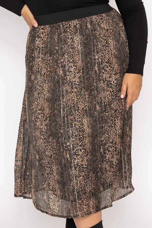 Curve - Nala 7/8 Skirt In Animal Print