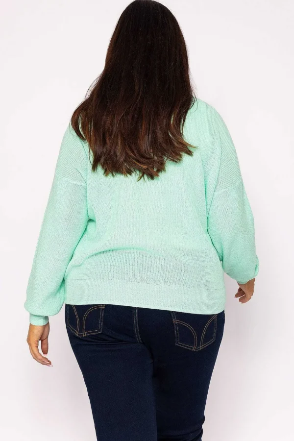 Curve - Tulex Cardigan In Mint
