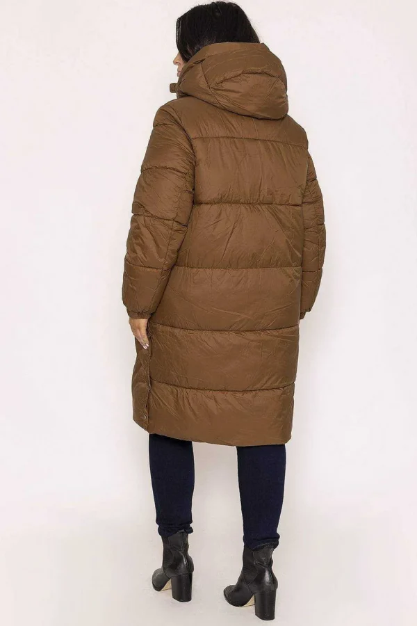 Curve - Upsala Long Jacket In Brown