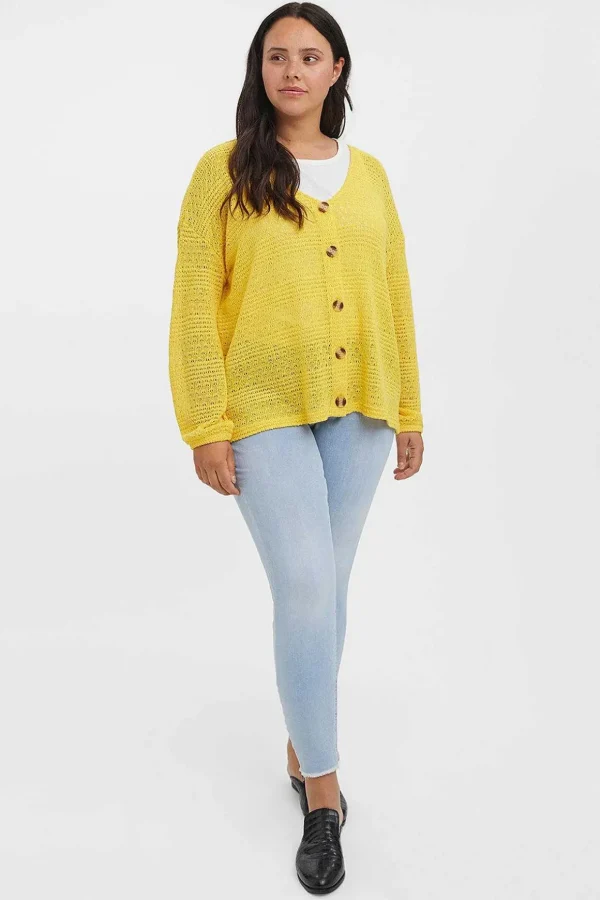 Curve - Whitney Cardigan In Yellow