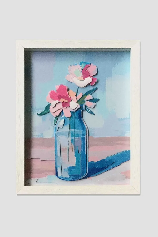 3D Chrysanthem Posy Wall Art