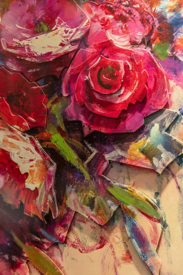 3D Wild Flower Posy Wall Art
