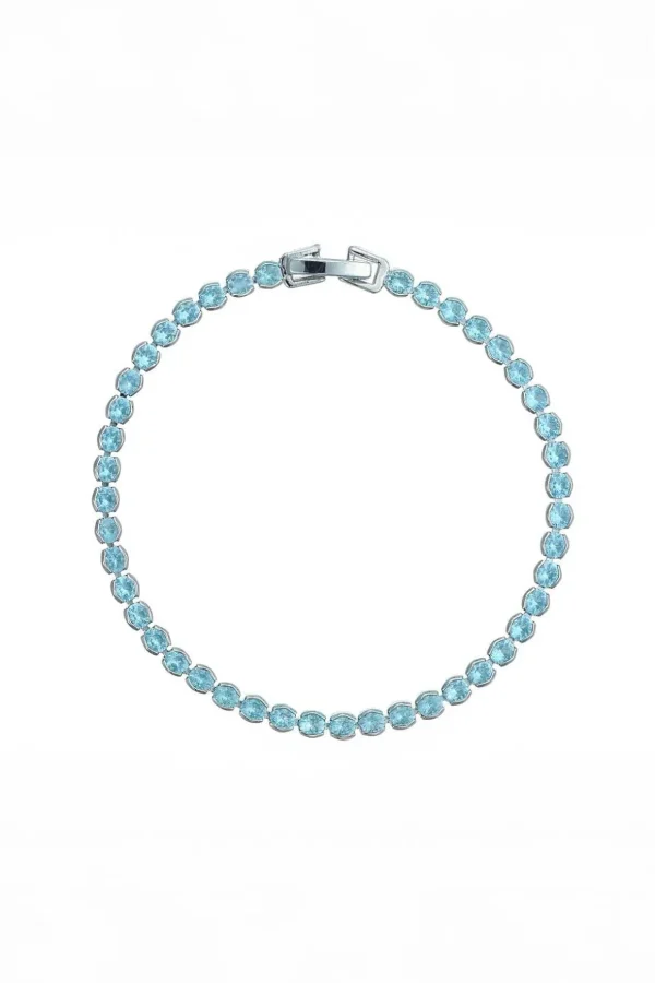 Dakota Blue Tennis Bracelet
