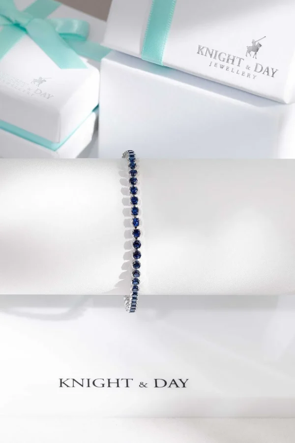 Dakota Sapphire Tennis Bracelet