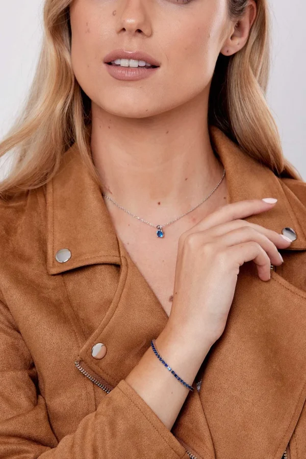 Dakota Sapphire Tennis Bracelet