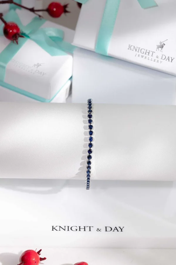 Dakota Sapphire Tennis Bracelet
