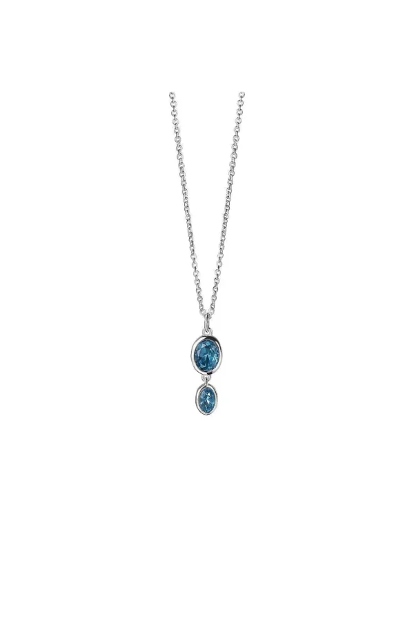 Dark Blue Stone Pendant