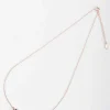 Delicate Rose Stone Necklace