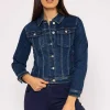 Denim Jacket In Dark Blue