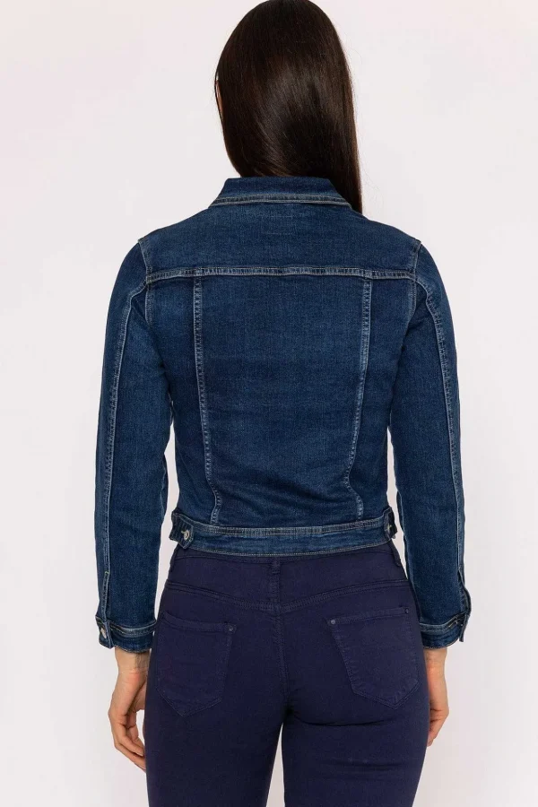 Denim Jacket In Dark Blue
