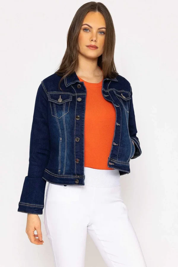 Denim Jacket In Indigo Blue