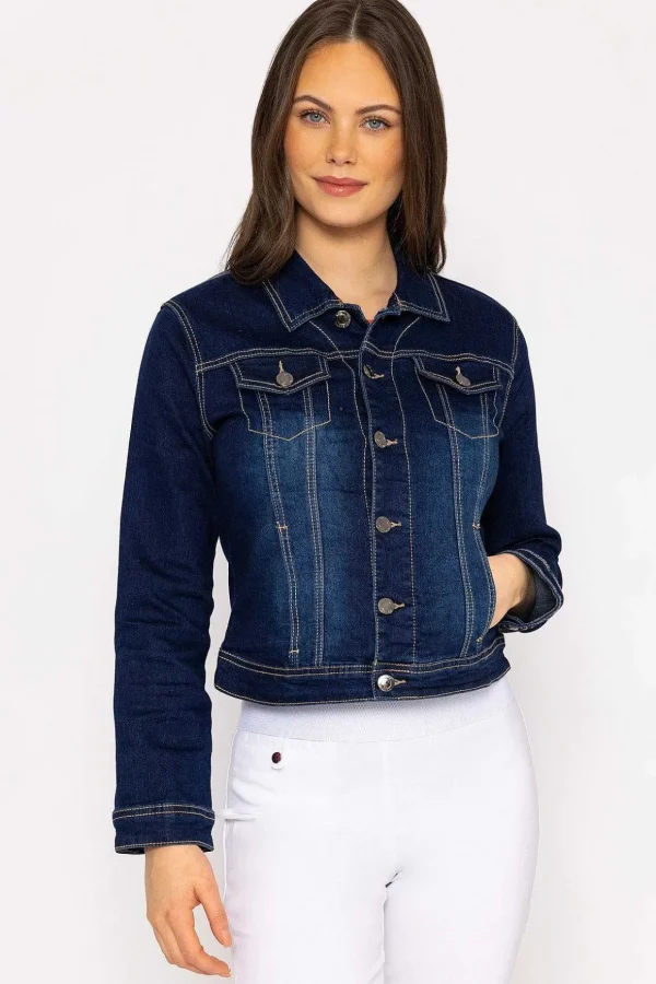 Denim Jacket In Indigo Blue