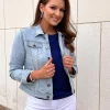 Denim Jacket In Light Blue
