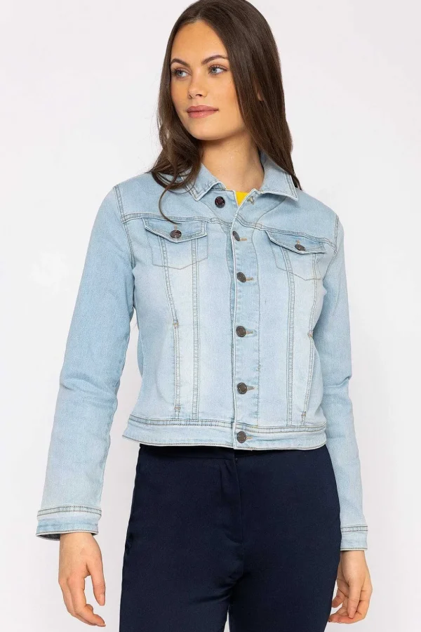 Denim Jacket In Light Blue