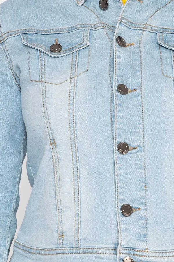 Denim Jacket In Light Blue