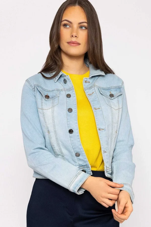 Denim Jacket In Light Blue