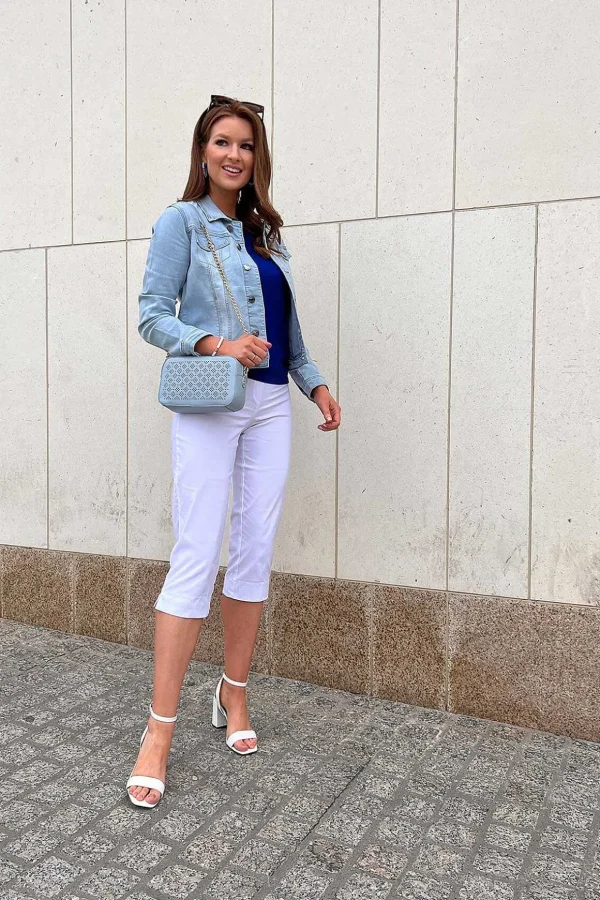 Denim Jacket In Light Blue
